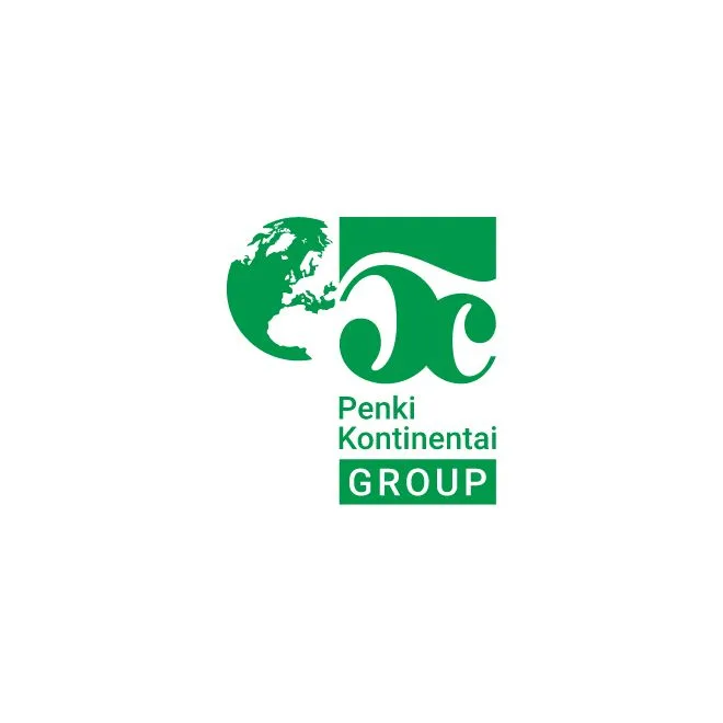 Penki kontinentai logotipas