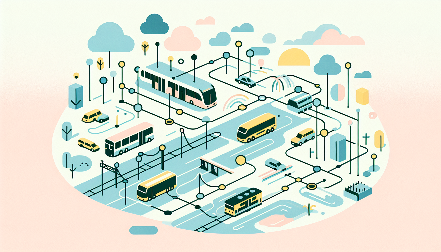 Transporto maršrutų valdymo modulis