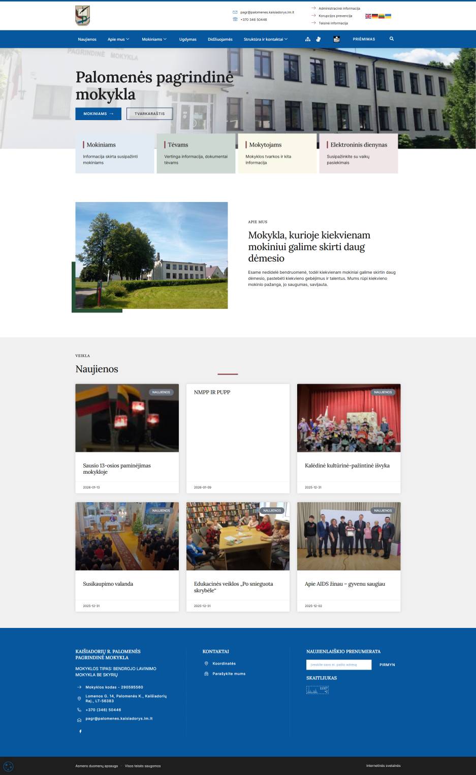 Kaišiadorių r. Palomenės pagrindinė mokykla