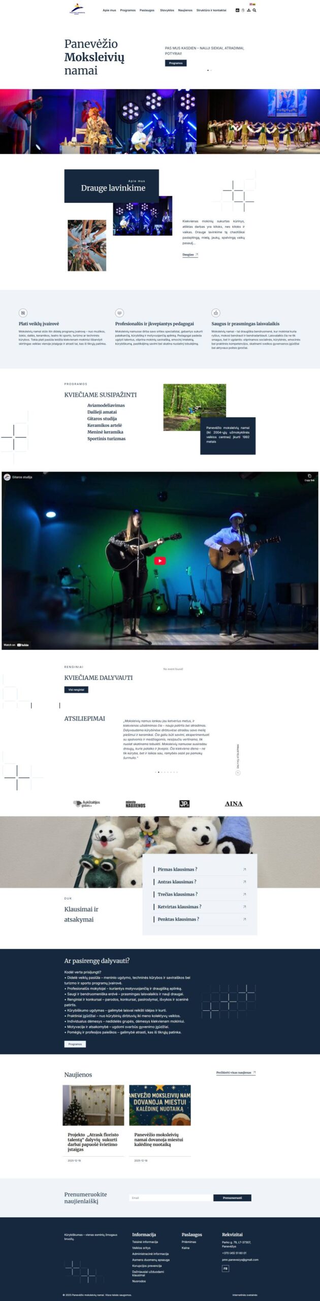 Panevėžio moksleivių namai