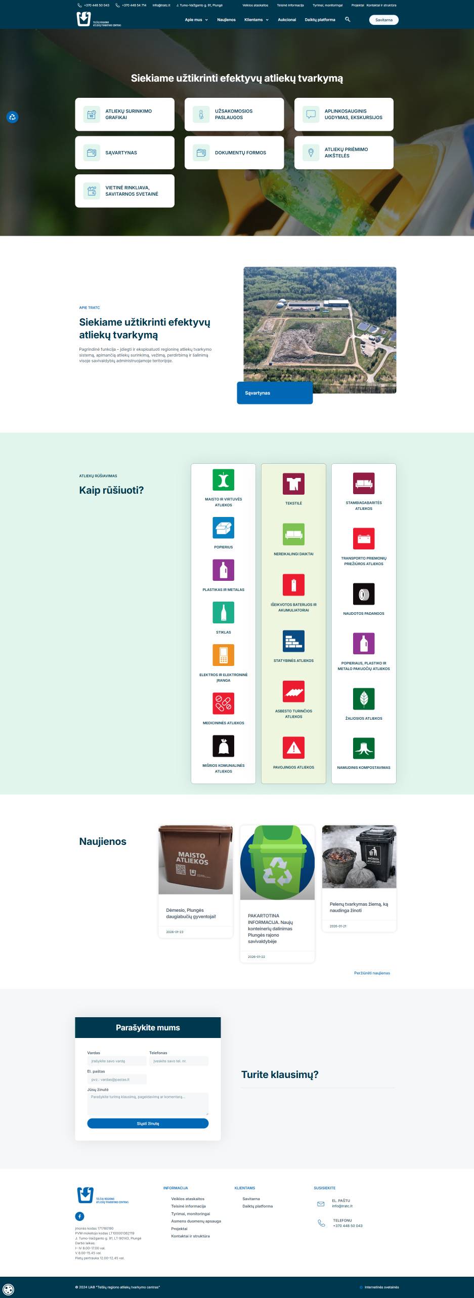 Telšių regiono atliekų tvarkymo centras