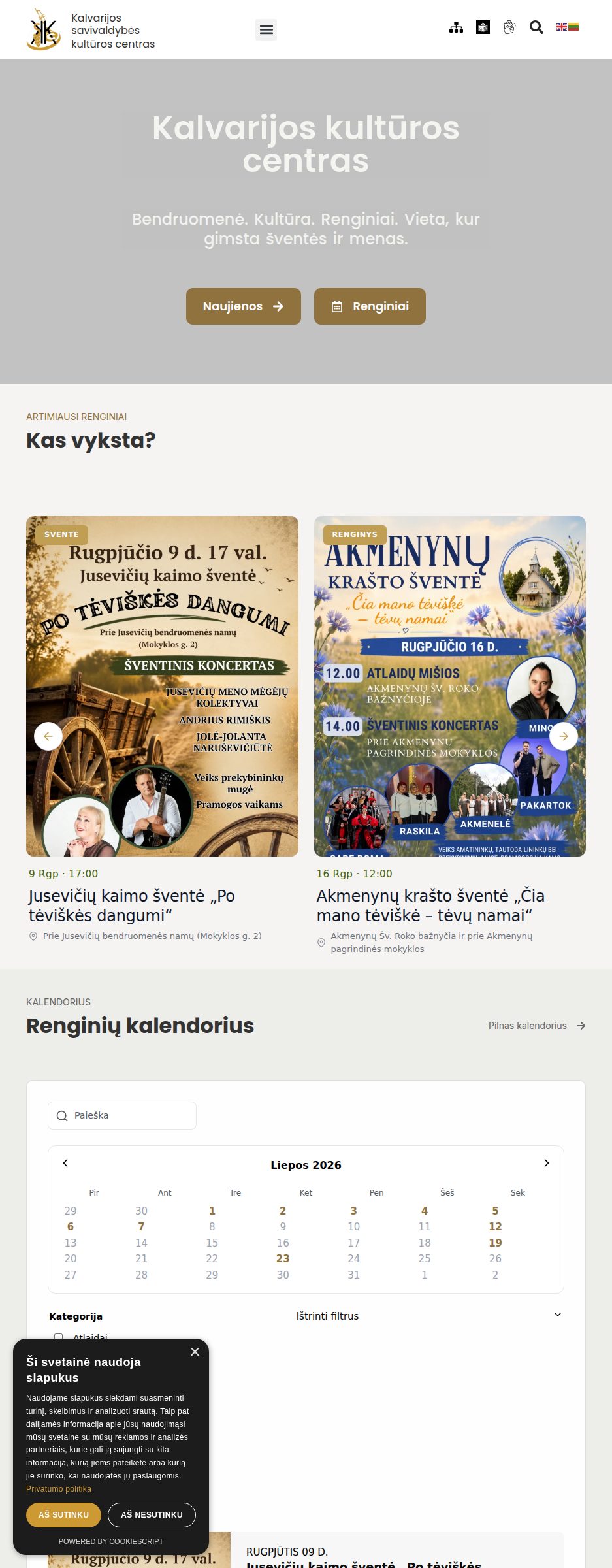 Kalvarijos kultūros centras